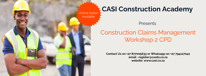 Construction Claims Management Workshop 2 CPD - Made with PosterMyWall