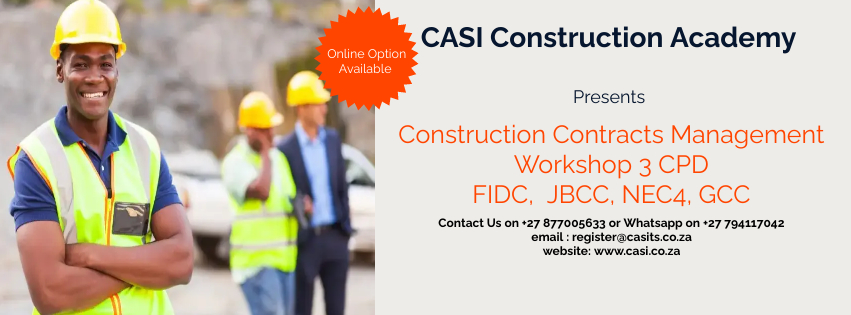 Construction Contracts Management Workshop 2 CPD - Made with PosterMyWall