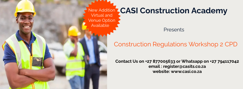 Construction Regulations Workshop 2 CPD - Made with PosterMyWall
